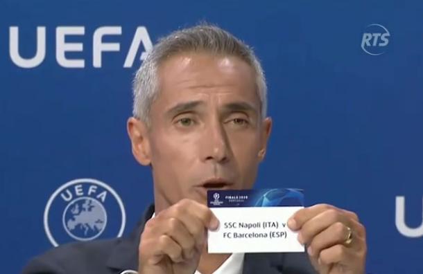 La UEFA celebró el sorteo de los cuartos de final